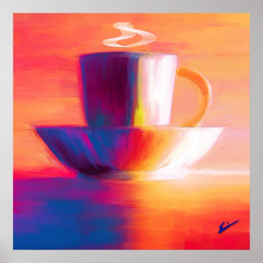 Poster Carburant du matin (Devant)