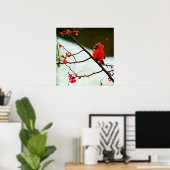 Poster Cardinal (Bureau à domicile)
