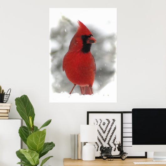 Poster Cardinal (Bureau à domicile)