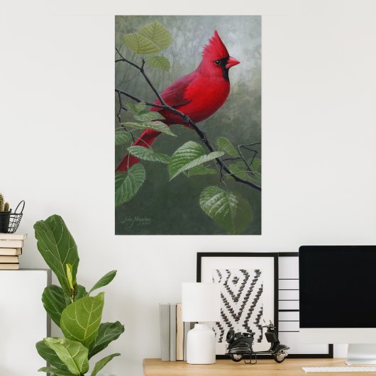 Poster Cardinal (Bureau à domicile)