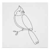 Poster Cardinal (Devant)