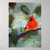 Cardinal d'hiver