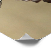 Poster Cardinal Du Nord En Vol (Coin)