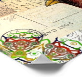 Poster Cardinal et cartes postales (Coin)