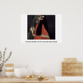 Poster Cardinal Et Nun, Ou La Caresse D'Egon Schiele (Cuisine)