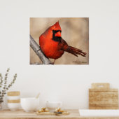 Poster Cardinal masculin (Cuisine)