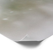 Poster Cardinaux du Nord en neige (Coin)