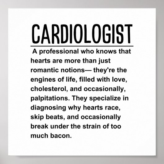 Poster Cardiologue (Devant)