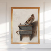 Poster Carel Fabritius L'Art Goldfinch Imprimer Or Néerla