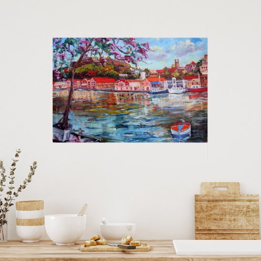 Poster Carenage Morning (Cuisine)