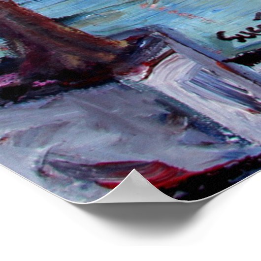 Poster Carenage Morning (Coin)