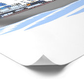 Poster cargo des Grands Lacs Ernest R. Breech Rouge Steel (Coin)