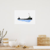 Poster cargo des Grands Lacs Grand Island (Cuisine)