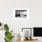 Poster Cariboos : Lee du vent (Bureau à domicile)