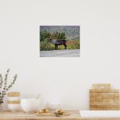 Poster Caribou de l'Alaska Imprimer (Cuisine)