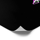 Poster Caribou électrique (Coin)