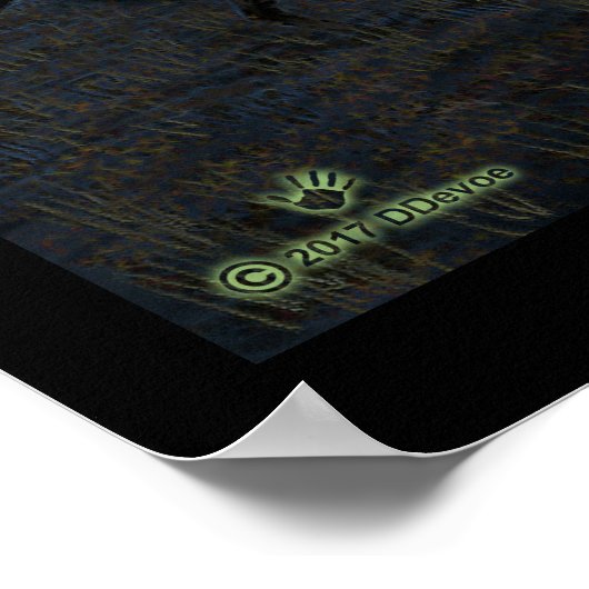 Poster Caribou - Longue Marche (Coin)