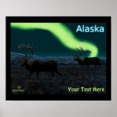 Poster Caribou - Longue Marche (Devant)