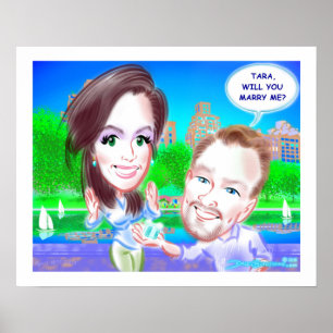 Poster Caricature 2015a de la proposition d'eau du Conser