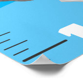 Poster Caricature amusante d'animaux australiens diagramm (Coin)