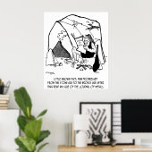 Poster Caricature anthropologique 1938 (Bureau à domicile)