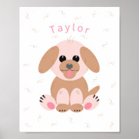 Caricature Chien Chien Chien Chien Pastel Personna