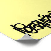 Poster Caricature de chasse aux cerfs de la Revanche blan (Coin)