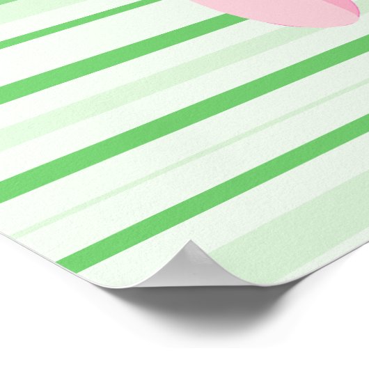 Poster Caricature de cochon mignon (Coin)