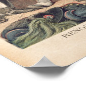 Poster Caricature de la Triple Alliance (Coin)