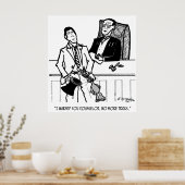 Poster Caricature de lapin 2647 (Cuisine)