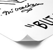 Poster Caricature de l'avocat 5299 (Coin)