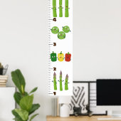 Poster Caricature de légumes mignons illustration graphiq (Bureau à domicile)