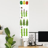 Poster Caricature de légumes mignons illustration graphiq (Bureau à domicile)