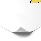 Poster Caricature de pingouin mignon. (Coin)