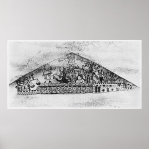 Poster Caricature des Juifs anglais, d'un Haggadah