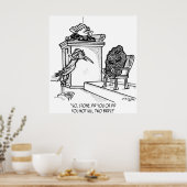 Poster Caricature d'oiseaux 2021 (Cuisine)