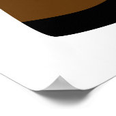 Poster Caricature drôle de taureau (Coin)