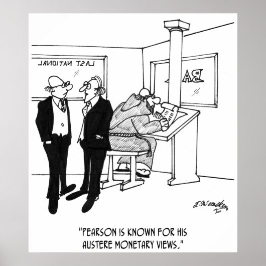 Poster Caricature économique 3996 (Devant)