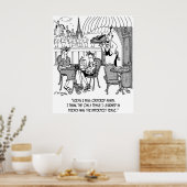 Poster Caricature française 4932 (Cuisine)