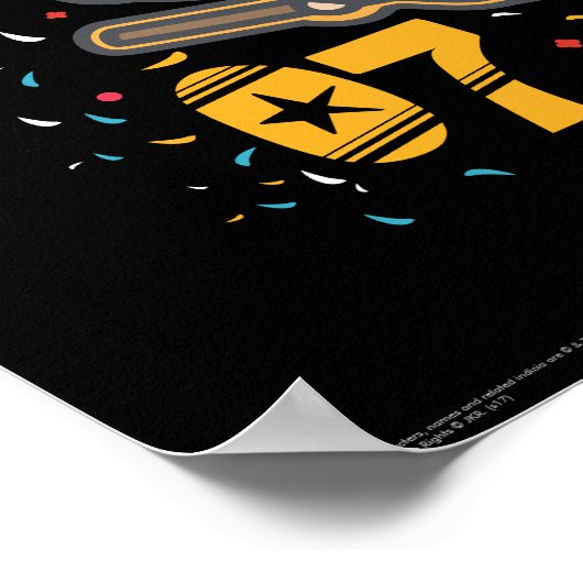 Poster Caricature Harry Potter Quidditch Chercher (Coin)