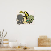 Poster Caricature Herculoïdes Classic Vintage Retro (Cuisine)