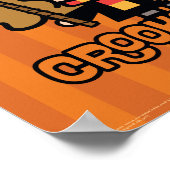 Poster Caricature Hermione et Crookshanks (Coin)