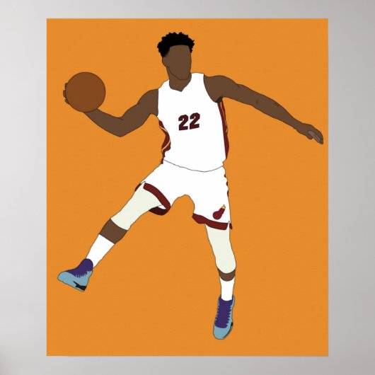 Poster Caricature Jimmy Butler (Devant)