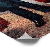 Poster Caricature Politique Italienne Des Interprètes De  (Coin)