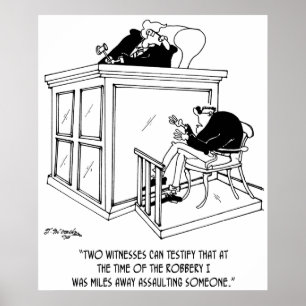 Poster Caricature pour crime 5495