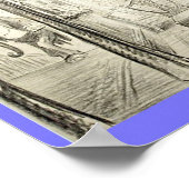 Poster Caricature pour le vote des femmes pour le suffrag (Coin)