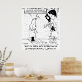 Poster Caricature scientifique 7084 (Cuisine)