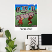 Poster Caricature solstice 9494 (Bureau à domicile)