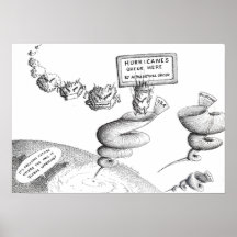 Caricature sur le changement climatique