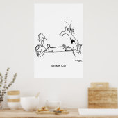 Poster Caricature Unitaire 5719 (Cuisine)